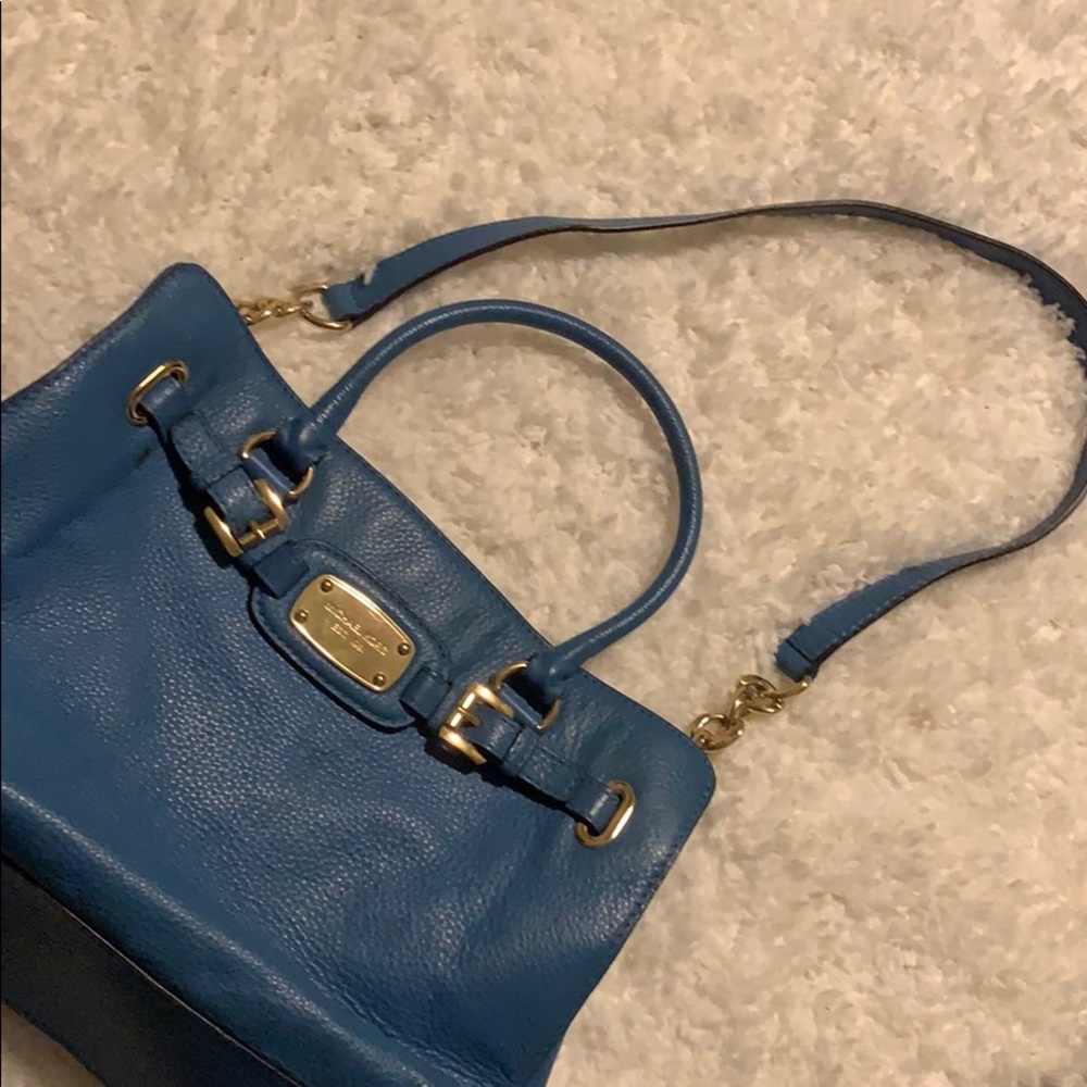 Michael Kors barely used baby blue bag